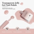 thumbnail image 3 of Set de esmaltes de uñas CANNI Sheer Jelly Pink Gel de 9 ml x 6 con lámpara UV, 3 of 9