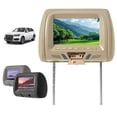 thumbnail image 5 of Joernso 7 Car Headrest DVD 2 Screens Remote Control Display MP5 Control 16 9 LCD Video for Car Rear Seat Entertainment System, 5 of 8