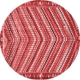 thumbnail image 1 of Ahgly Company Indoor Round Southwestern Red Country Area Rugs, 8' Round, 1 of 4