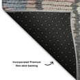 thumbnail image 5 of Addison Rugs Mayfield Premium Machine Washable Transitional Tribal Denim Rectangle Rug, 9' x 12', 5 of 7