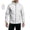 White, variant on Unisex Reflective Zip-Up Hoodie with Storage Pouch - Lightweight Quick-Dry Windbreaker Jacket for Running, Cycling & Fishing, Breathable UV Sun Protection Sportswear Black L