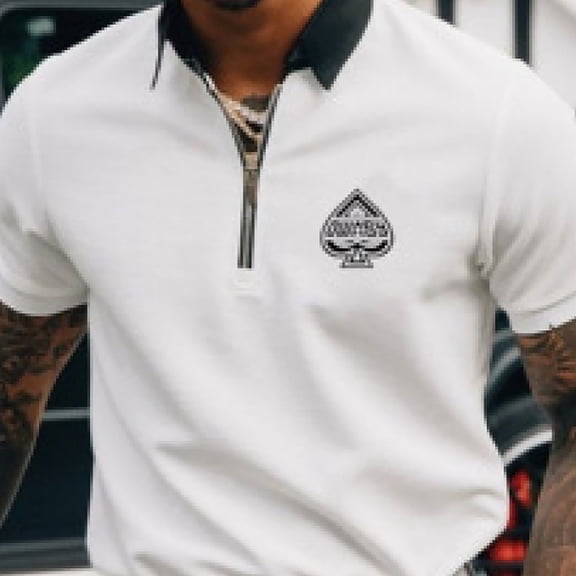 Vedolay Polos For Men Men's Regular and Big & Tall Sizes Short Sleeve Jersey Knit Polo Shirt,AG 4XL