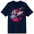 thumbnail image 5 of Arcane Jinx Graffiti Name Adult Black Crew Neck Short Sleeve T-shirt-Medium, 5 of 7