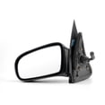 thumbnail image 4 of For Pontiac Sunfire 1995-2005 Door Mirror Driver Side | Manual Glass | Coupe | Gloss Black | Replacement For GM1320148 | 10362466, 22679822, 4 of 9