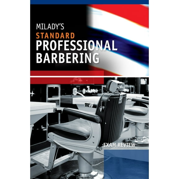 Exam Review for Milady Standard Professional Barbering, (Paperback)