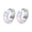 Style-3, variant on Rainbow Huggie Hoop Earrings for Women Men Colorful Enamel Small Stud Post Lesbian Bisexual Transgender LGBTQ Stainless Steel Pride Jewelry Style 3