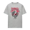 thumbnail image 1 of The Nightmare Before Christmas Womens Holiday Chills Heather T-Shirt, 1 of 6