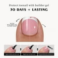 thumbnail image 3 of French White Edge Retro Gradient Nail Wear Toe, 3 of 5