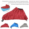 thumbnail image 3 of Jupe de Kayak Réglable Imperméable Anti-Poussière Cockpit Portable Couverture de Pont Accessoire Jupes de Surf Sports Nautiques Extérieurs Canoë Rouge L, 3 of 6