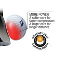 thumbnail image 5 of Bridgestone e6 Soft Feel Long Distance Plastic Golf Balls, Yellow, 1 Dozen, 5 of 8