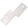 thumbnail image 1 of Conector fijo de esquina en forma de Z engrosado de acero inoxidable multifuncional de 30 mm, 1 of 8