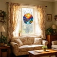 thumbnail image 5 of Acrylic Jigsaw Puzzle Suncatcher-Galactic Colorful Birds, Stained Glass Window Hanging, Home Decor Creative Mom Gifts, Birthday Gifts for Women,Wife, Sisters, Aunt, Besties 7.4in, 5 of 7