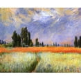 thumbnail image 1 of Weizenfeld by Monet - CANVAS OR WALL ART PRINT, 1 of 1