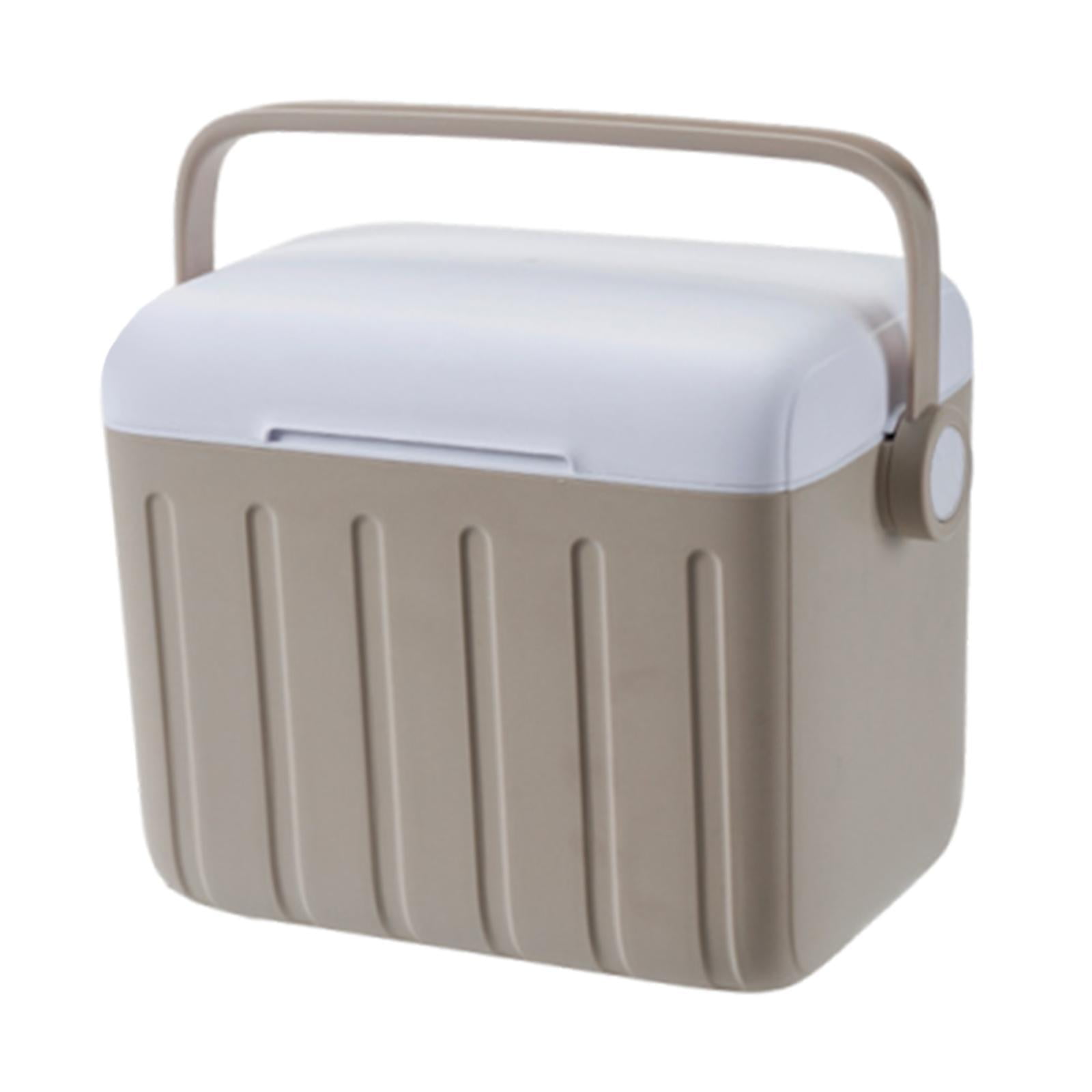 Dualoai Hot/Cold Retention Ice Chest Box Storage Container for Outdoor Cream Coffee