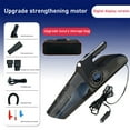 thumbnail image 4 of Tarmeek 4-in-1 Car Vacuum Cleaner, 8000Pa Strong Suction for Auto Interior and Tire Pump Handheld Vacuum, Digital Pressure Gauge LED Light, Portable Vacuum Cleaners for Home, Car Seats, Pet Hair, 4 of 9