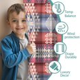 thumbnail image 3 of Blackout Kids Curtains,Boho Bohemia Geometric Line Art Childrens Insulated Curtains Set Of 2,Bedroom Essentials,Toddler Room Decor 42"x84"(106x213cm), 3 of 4