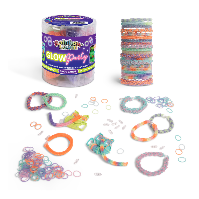 Glow Party Bucket Bracelet Making Kit photo 1