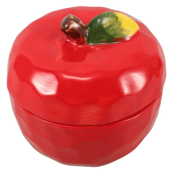 Christmas Jar Food Containers with Lids Ceramic Food Containers Shape Cookie Jar Candy Jars Sugar Bowl