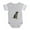 Heather Gray, variant on CafePress - German Shepherd Party - Cute Infant Baby Football Bodysuit