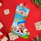 thumbnail image 4 of PLIM Tema: Calcetines de Navidad, fino lino blanco para colgar en escaleras y chimenea, decoración navideña para el hogar, regalo de Navidad. 54cm × 38cm, 4 of 5