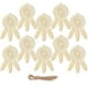 thumbnail image 1 of 20 piezas de red atrapasueños para decoración del hogar, colgante de madera, adornos creativos de pared, atrapasueños (beige, cuarto patrón), 1 of 7