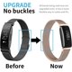 thumbnail image 4 of Bandas de 2 paquetes compatibles con Fitbit Inspire 2/ Inspire Hr/inspire Afortunado Sencillez, 4 of 5
