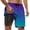 Blue-G, variant on Big and Tall Swim Trunks for Men 4x Quick Dry Elastic Waist Stretch 2 In 1 Beach Swimming Shorts Compression Liner Lightweight Beach Bathing Suit Beach Board Shorts,S,Sky Blue-J