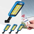thumbnail image 1 of Fiudx Foco Led de Seguridad con Sensor de Movimiento, Control Remoto, 240 Focos Cob, Iluminación Exterior, Eficiencia Energética, Duración Del Anochecer Al Amanecer, Resistencia Al Agua Ip65, Soporte, 1 of 7