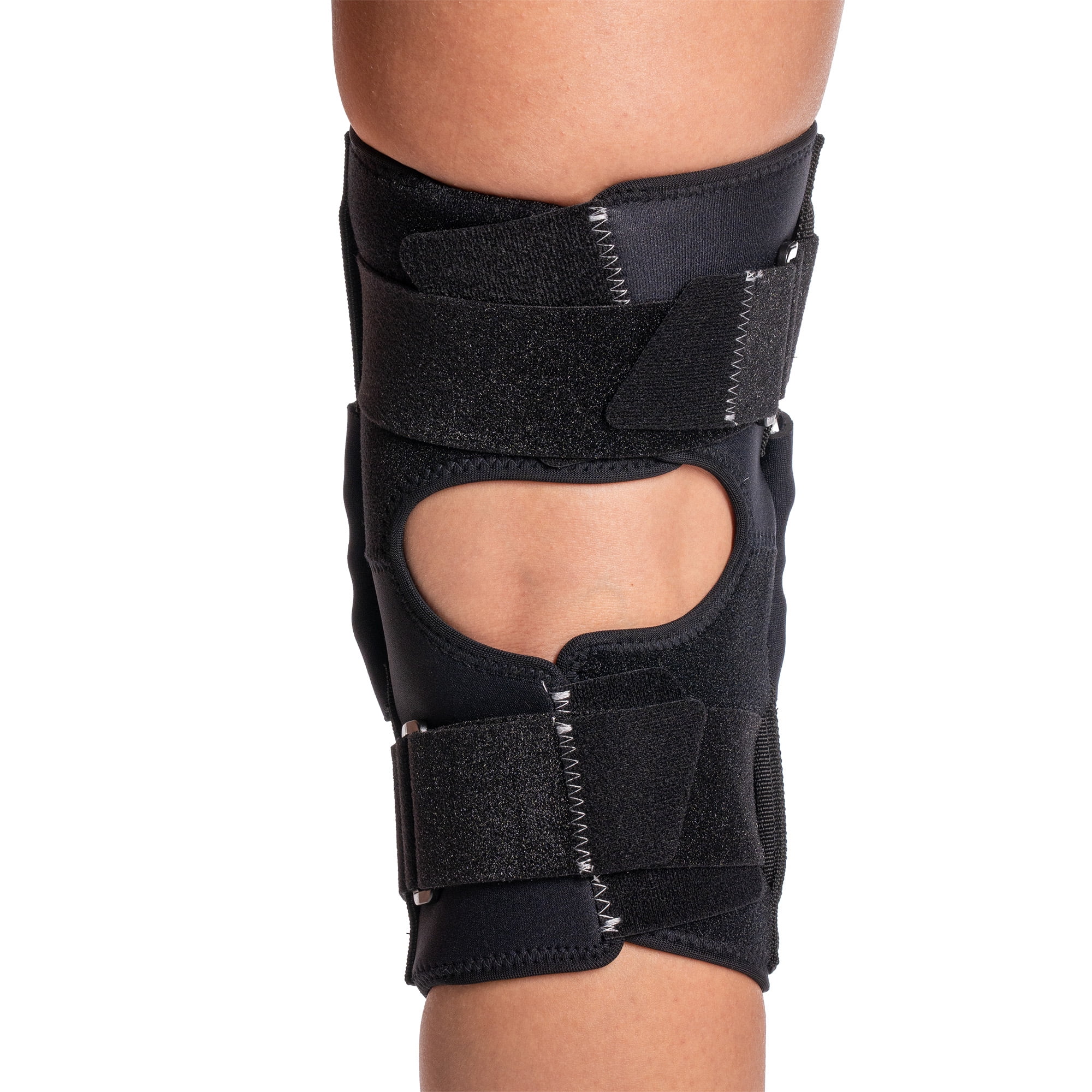 Mueller® Hinged Wraparound Knee Brace, L/XL, Maximum Support Knee Brace