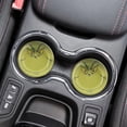thumbnail image 2 of 2PCS Car Cup Christmas Car Cup Holder Insert Universal Vehicle Interior Accessories Cup Mats, 2 of 4
