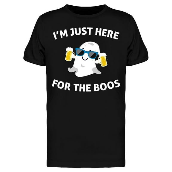 Here For The Boos, Ghost Men's T-shirt