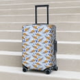 thumbnail image 2 of Lsque Cute Sloth Printed Luggage Cover, Travel Luggage Protector,Scratch and Dirt Resistant, Fits 18-32 Inch Luggage - Medium, 2 of 9