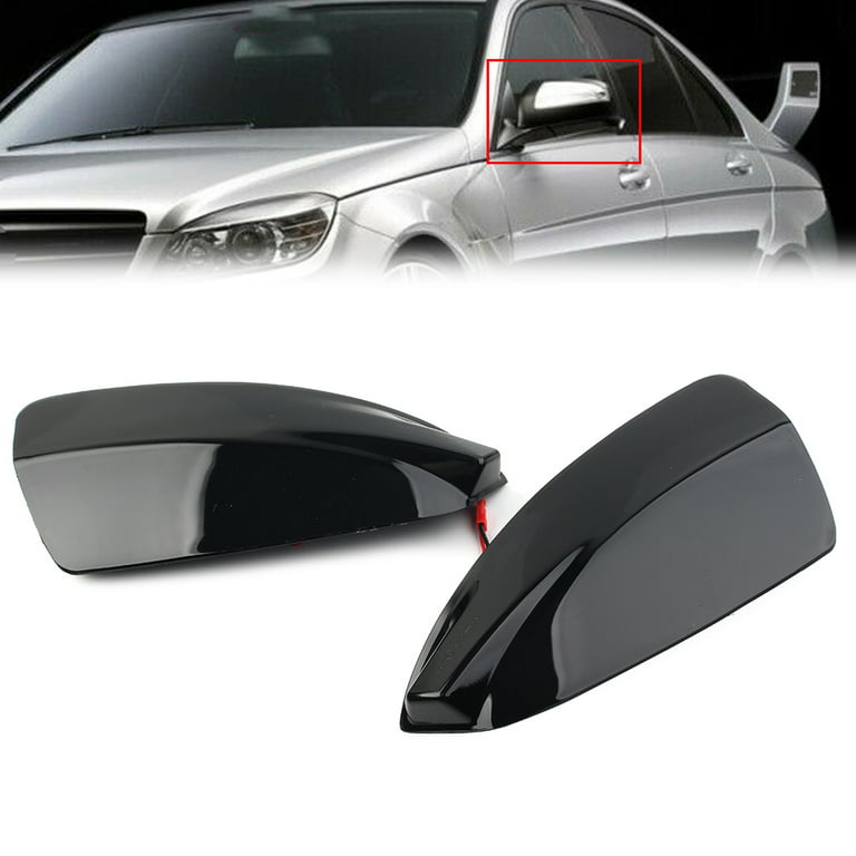 Smoked W/Sequential LED Side Mirror Lights For Mercedes Benz S204