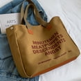 thumbnail image 5 of Bolsa De Lona,Bolsa De Lona Simple Bolsa De Lona Informal Bolsas De Lona Para La Compra De Comestibles Rendimiento Probado, 5 of 5