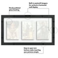 thumbnail image 2 of Americanflat Floating Collage Frame - Display Three 4x6 Photos - 9x17 - Black, 2 of 8
