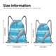 thumbnail image 2 of Fotbe Dolphin Bolsa Mochila con Cordón Estampada, Bolsa de Gimnasio Deportiva, Bolsa Cinch, Bolsa con Cordón para Hombres y Mujeres-Small, 2 of 6