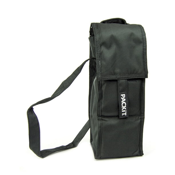PackIt Wine Cooler Bag, Black