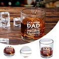 thumbnail image 2 of Funny Glass Gift for Dad - 10oz Old Fashioned Glass, Unique Fatherâs Day, Birthday, Christmas Present from Daughter, Son, or Wife - "To Dad, From The Reasons You Drink", 2 of 7