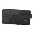 thumbnail image 1 of Organizador de parasol de coche, accesorios de interior de coche, bolsa de parasol, soporte de gafas multifuncional para tarjetas de gafas, bolígrafos Negro con Cremallera shamjiam Organizador de parasol, 1 of 8
