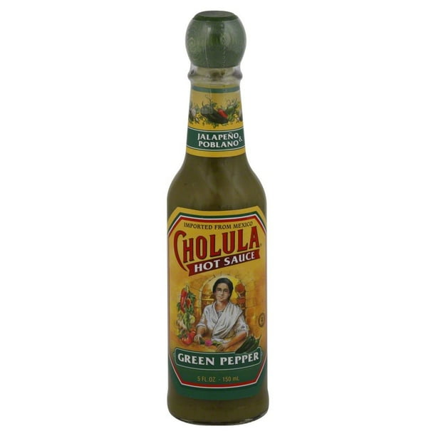 Cholula Hot Sauce, Green Pepper, 5 Oz