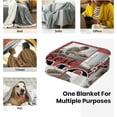 thumbnail image 5 of Mothers Day Personalized Gifts, Custom Photos Blanket Mom Gifts from Daughter Son Customized Picture Blanket, Mother's Day Christmas Birthday Best Gift for Mom Grandma Wife 3 Photos Blankets, 5 of 5