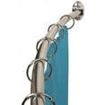 Premier Neverrust Permanent Mount Curved Shower Rod, 60 In., Chrome