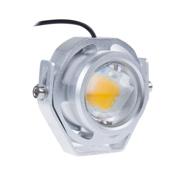 Scienceny Impermeable 10W Car LED Eagle Eye Light Luz de circulación diurna DRL Hawkeye Advertencia Niebla Lámpara Cool White 12-32V Bombillas para automóviles No. 4 Scienceny VI008768-04