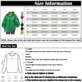 thumbnail image 3 of CIENVNSTG Women's 2026 Spring Fall Trendy Casual Lapel Button Down Blouse Lantern Puff Long Sleeve V Neck Loose Solid Plus Size Oversized Top Soft Lightweight Office Work Travel Outfit Blue XL, 3 of 6