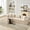 Beige, variant on Kicctian Oversized Modular Cloud Sectional Sofa, L-Shaped Deep Seat Sleeper Couch for Living Room, Soft Upholstered Sectional with No Assembly Required,Grey
