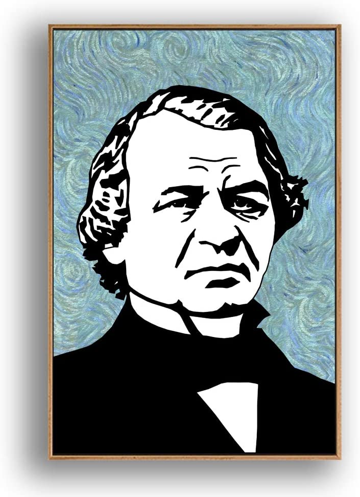 IDEA4WALL Framed Canvas Wall Art for Living Room, Bedroom America President Canvas Prints for