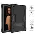 thumbnail image 5 of Dteck Shockproof Case for Samsung Galaxy Tab A7 10.4 inch 2020 Models SM-T500/T505/T507, Heavy Duty Hybrid Rugged High Impact Full Body Protective Case with Kick Stand, Black, 5 of 6