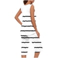 thumbnail image 5 of Summer Pajamas Womens Pajama Sets Pleated Tank Tops And Capris With Pockets Floral Soft Cute 2pcs Loungewear Features:, 5 of 5