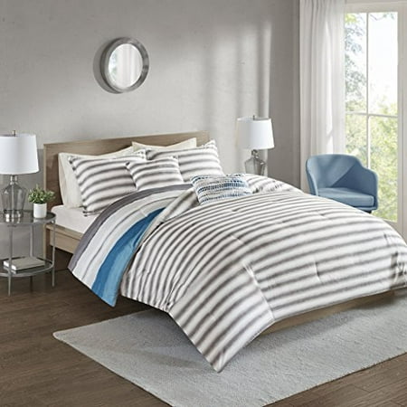 510 Design Wallace 5 Piece Reversible Print Comforter Set Indigo
