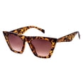 thumbnail image 1 of Lentes de sol mosanana estilo retro de ojo de gato para mujer color carey, 1 of 6